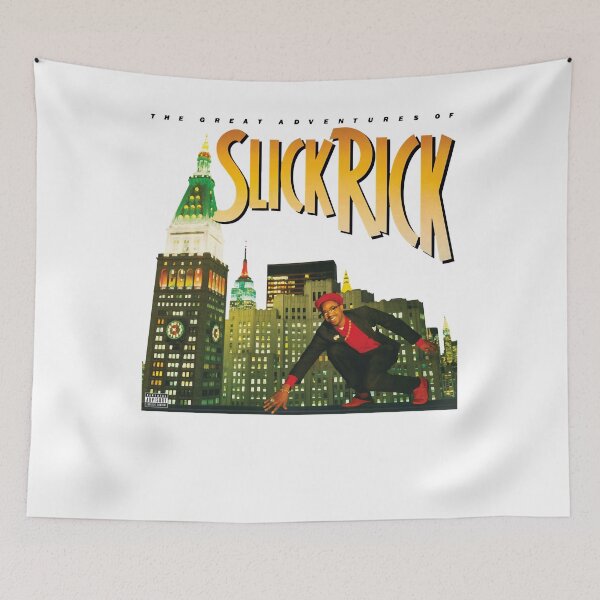 Item preview, A Rapper Record Producer Slick Rick  Retro designed and sold by PurdySlickRick.