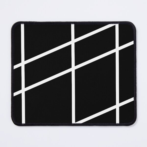 Item preview, White strips design with unique blocks designed and sold by kripalsutariya.