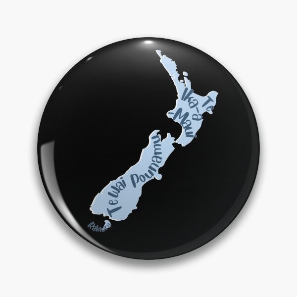 Item preview, Aotearoa New Zealand - 3 largest islands in Te Reo Māori designed and sold by CreateShape.