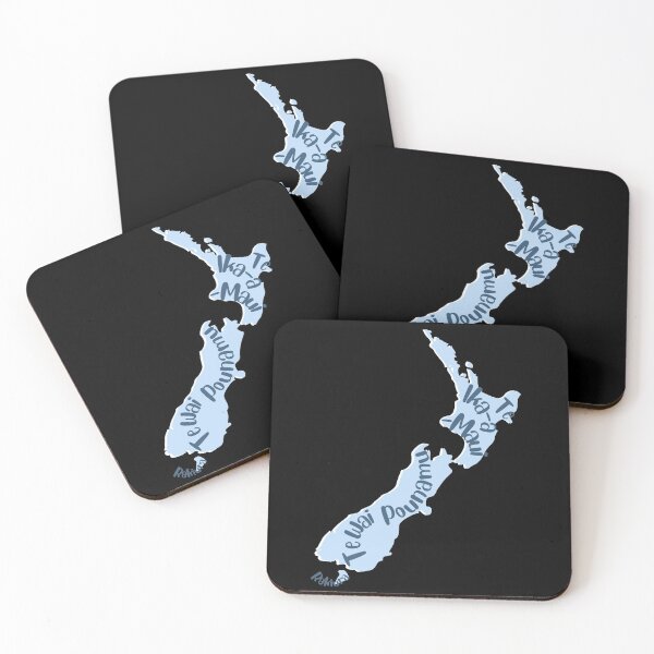 Item preview, Aotearoa New Zealand - 3 largest islands in Te Reo Māori designed and sold by CreateShape.
