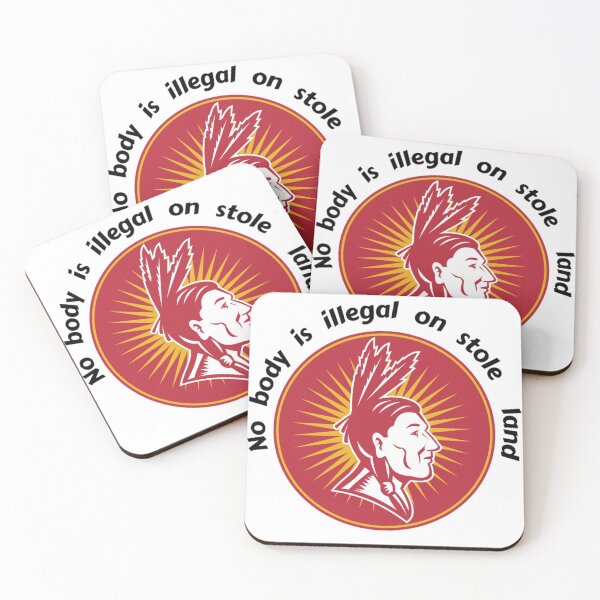 Item preview, Copy of No body is illegal on stolen land  designed and sold by SA Butterfly.