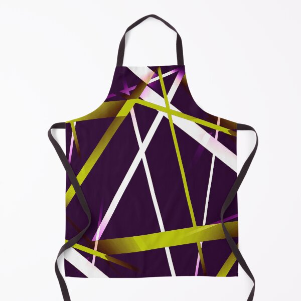 Item preview, Seamless Lime and White Strips Pattern Purple Background designed and sold by taiche.
