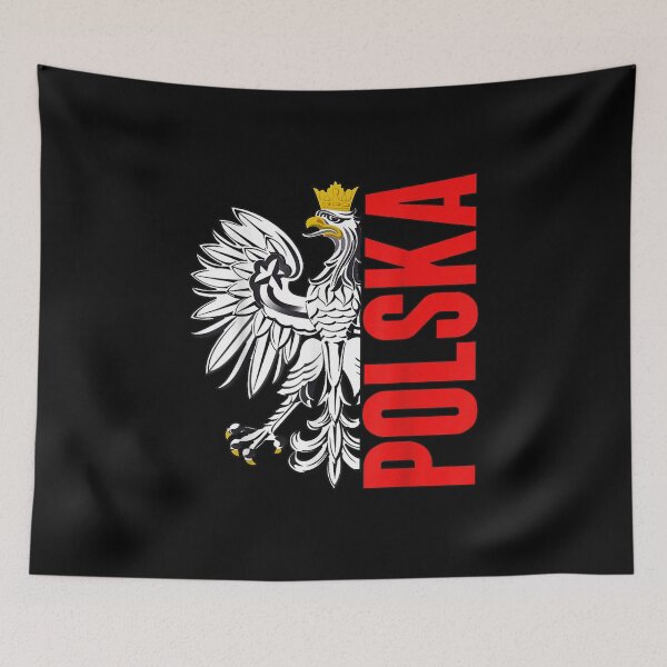 Aperçu de l'œuvre Drapeau Pologne Maillot Football Polska Futbol créée et vendue par Matsmalmquist.