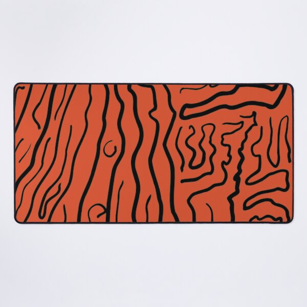 Random Lines Desk Mat