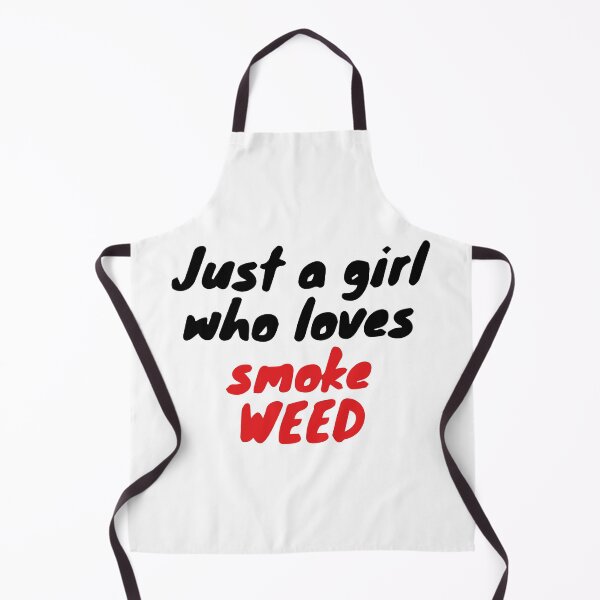 Item preview, Just a girl who likes to smoke weed - best weed design - design for girls designed and sold by WeedHighLife.