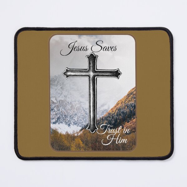 Item preview, Christian's Rise! Wooden Cross Jesus saves By Reuben designed and sold by Reubens-Art.
