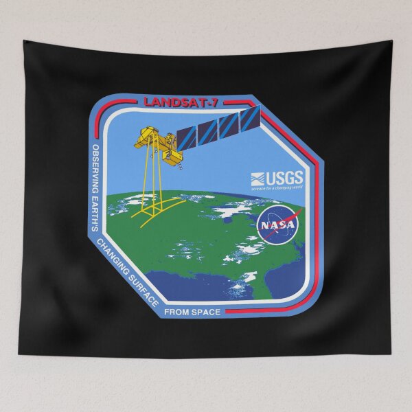Item preview, LANDSAT 7 logo mission designed and sold by trendistudio.