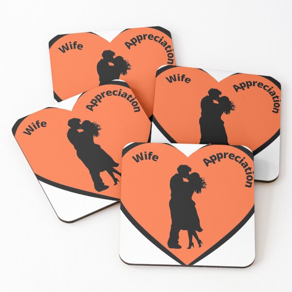 Item preview, Appreciating Wife - Women Quotes Valentines designed and sold by Digitalme Designs.