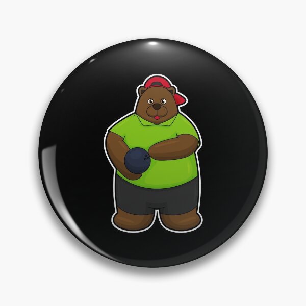 Item preview, Bear Bowling Bowling ball  designed and sold by Snabdesign84.