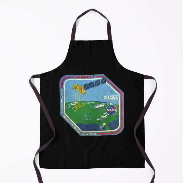 Item preview, LANDSAT 7 logo mission - vintage look designed and sold by trendistudio.