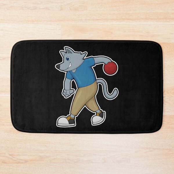 Item preview, Dog at Bowling with Bowling ball designed and sold by Snabdesign84.