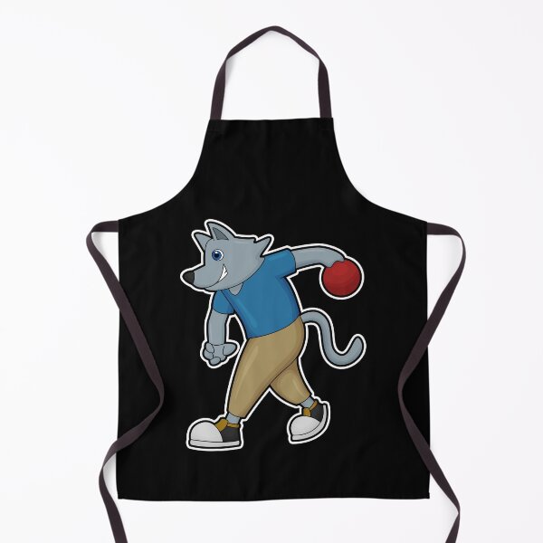 Item preview, Dog at Bowling with Bowling ball designed and sold by Snabdesign84.