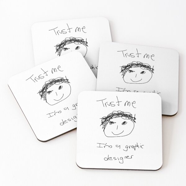Item preview, Trust me Im a graphic designer | Funny print designed and sold by INSOMNIAC101.