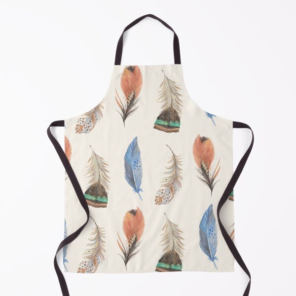 Item preview, Painted Bird Feather Plume Pattern designed and sold by chloeinca.