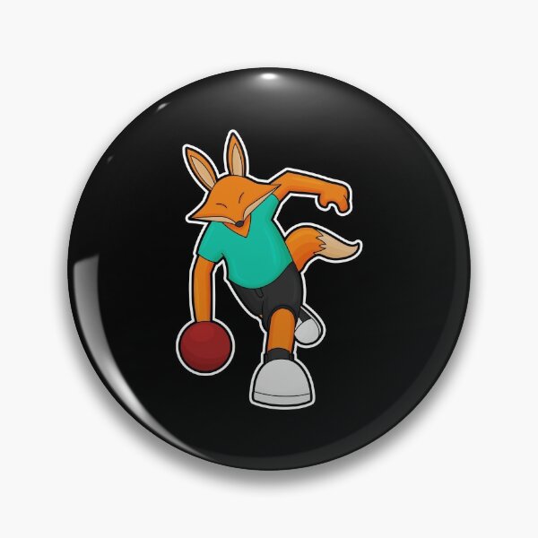 Item preview, Fox at Bowling with Bowling ball designed and sold by Snabdesign84.