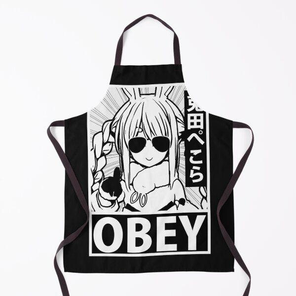 Item preview, Hololive Usada Pekora Obey Black & White  designed and sold by JoyMe328.