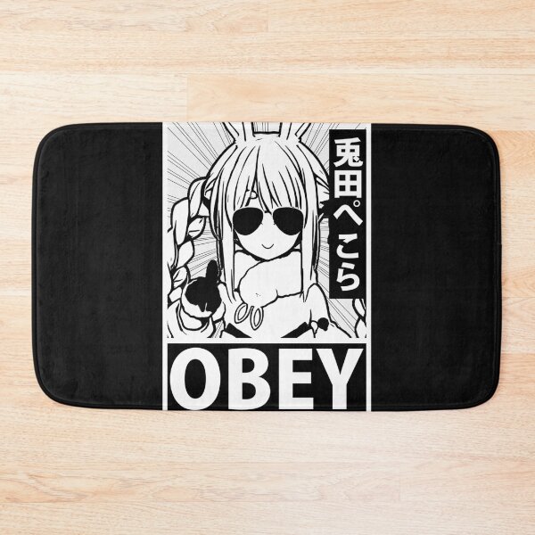 Item preview, Hololive Usada Pekora Obey Black & White  designed and sold by JoyMe328.