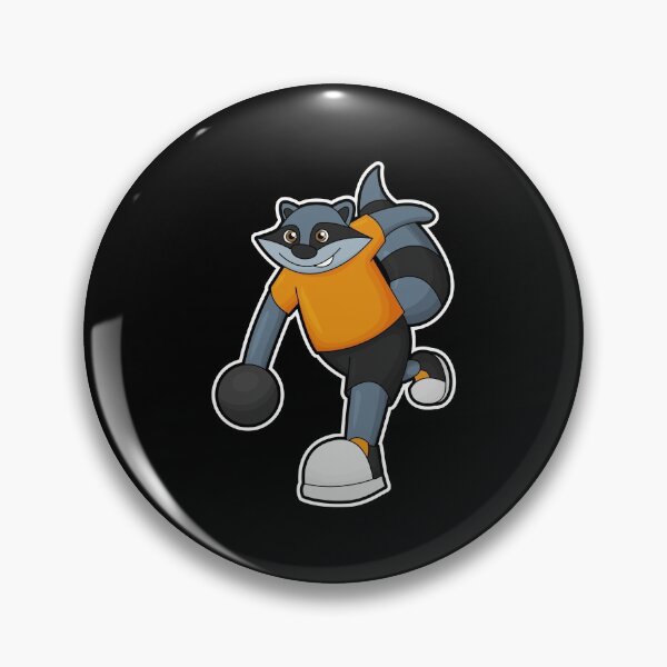 Item preview, Raccoon Bowling Bowling ball  designed and sold by Snabdesign84.
