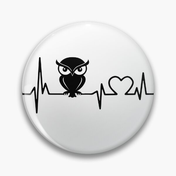 Item preview, OWL HEARTBEAT designed and sold by bestteez.