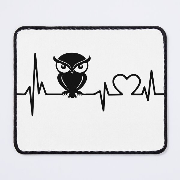 Item preview, OWL HEARTBEAT designed and sold by bestteez.