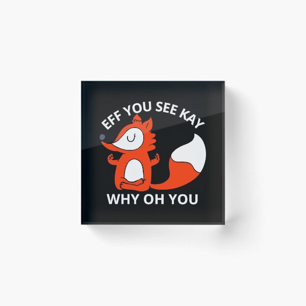 Item preview, Eff you see kay why oh you designed and sold by PRB1989.