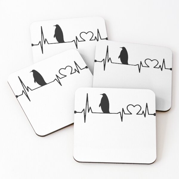 Item preview, PENGUIN HEARTBEAT designed and sold by bestteez.