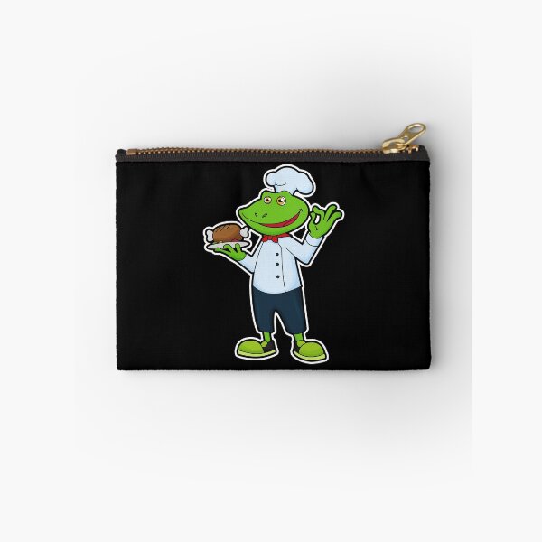 Item preview, Frog as Cook with Serving plate & Chicken designed and sold by Snabdesign84.