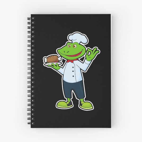 Item preview, Frog as Cook with Serving plate & Chicken designed and sold by Snabdesign84.