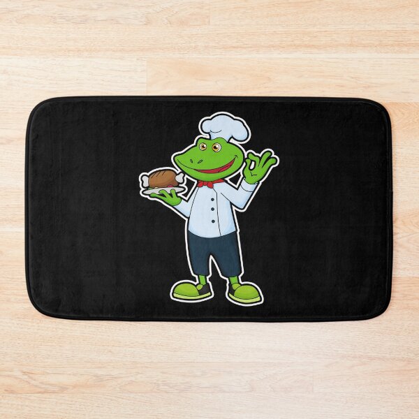 Item preview, Frog as Cook with Serving plate & Chicken designed and sold by Snabdesign84.
