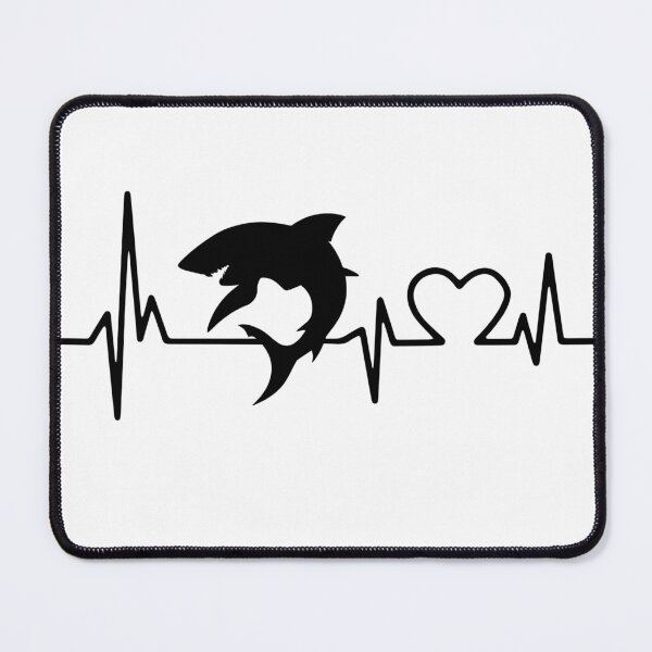 Item preview, SHARK HEARTBEAT designed and sold by bestteez.