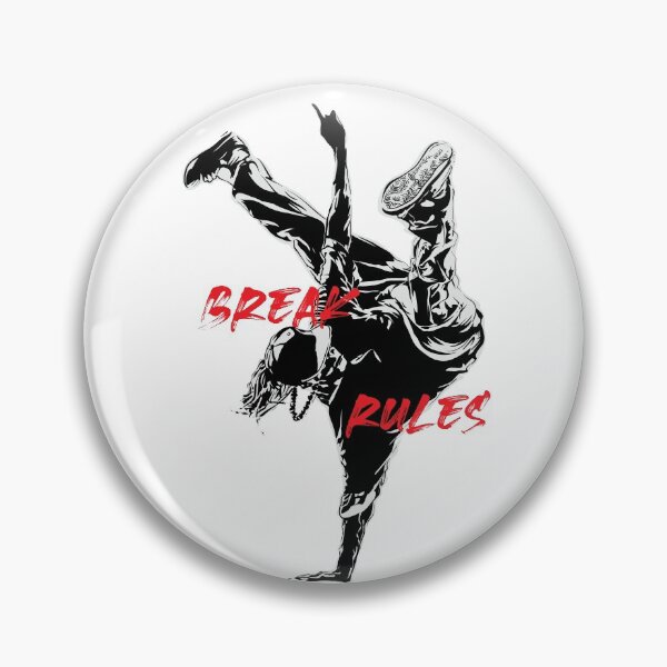 Item preview, Break Rules  - Break Dancer the Athlete Artist Dancer  designed and sold by WULFLAND ARTS.