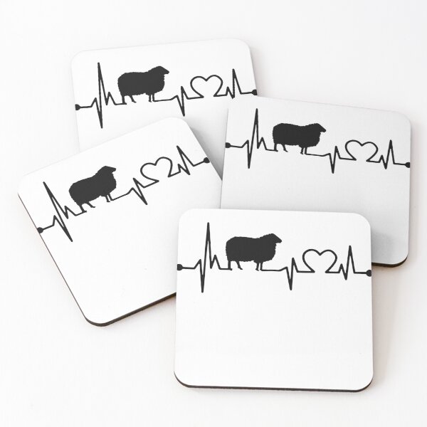 Item preview, SHEEP HEARTBEAT designed and sold by bestteez.
