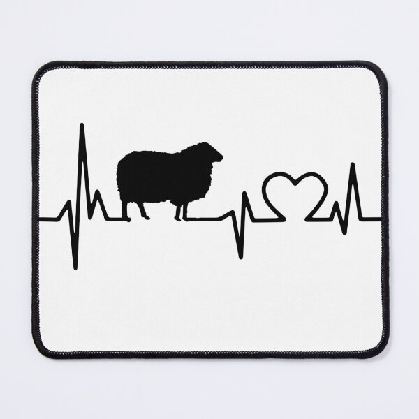 Item preview, SHEEP HEARTBEAT designed and sold by bestteez.