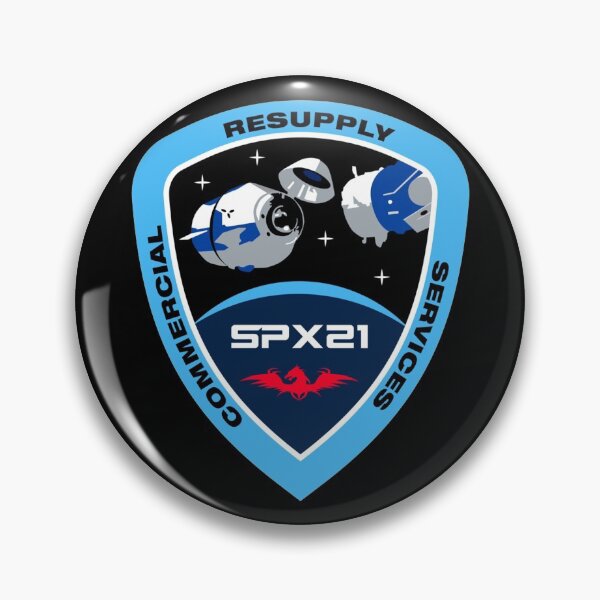 Item preview, SpaceX CRS-21 mission patch designed and sold by trendistudio.