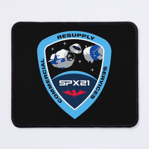 Item preview, SpaceX CRS-21 mission patch designed and sold by trendistudio.