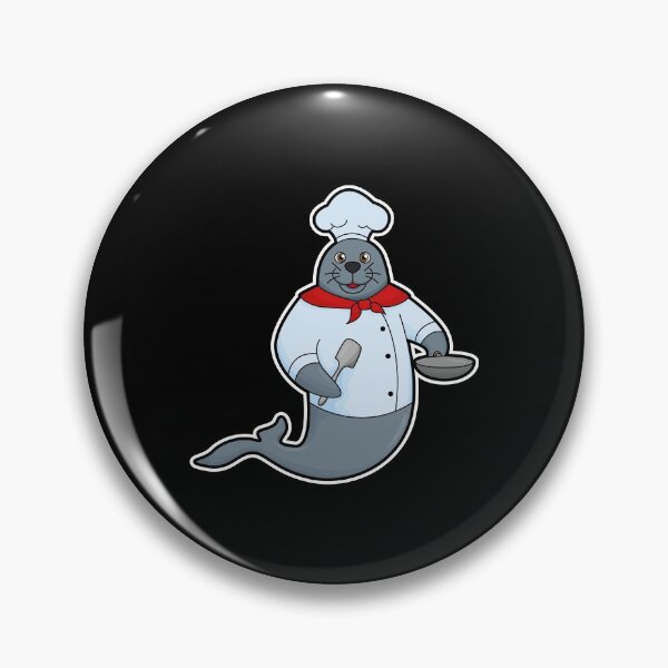 Item preview, Seal as Cook with Pan & Spatula designed and sold by Snabdesign84.