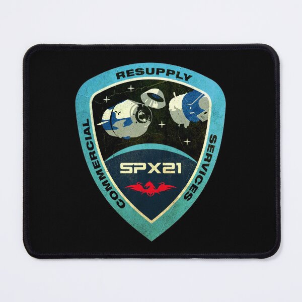 Item preview, SpaceX CRS-21 mission patch - vintage look designed and sold by trendistudio.