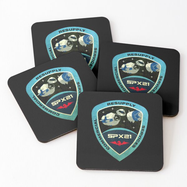 Item preview, SpaceX CRS-21 mission patch - vintage look  designed and sold by trendistudio.