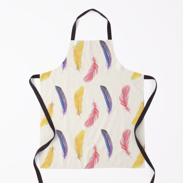 Item preview, Pink, Yellow and Purple Painted Bird Feather Pattern designed and sold by chloeinca.