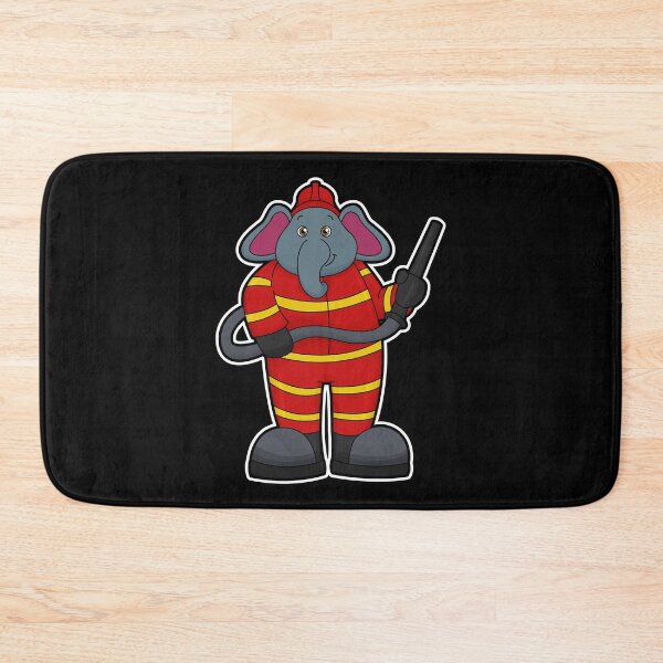 Item preview, Elephant as Firefighter with Hose designed and sold by Snabdesign84.