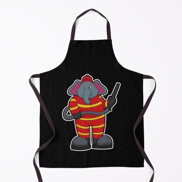 Item preview, Elephant as Firefighter with Hose designed and sold by Snabdesign84.
