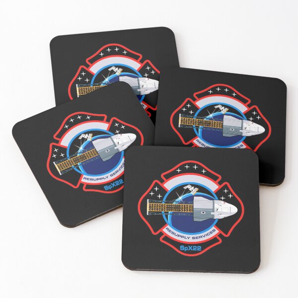 Item preview, SpaceX CRS-22 mission patch designed and sold by trendistudio.