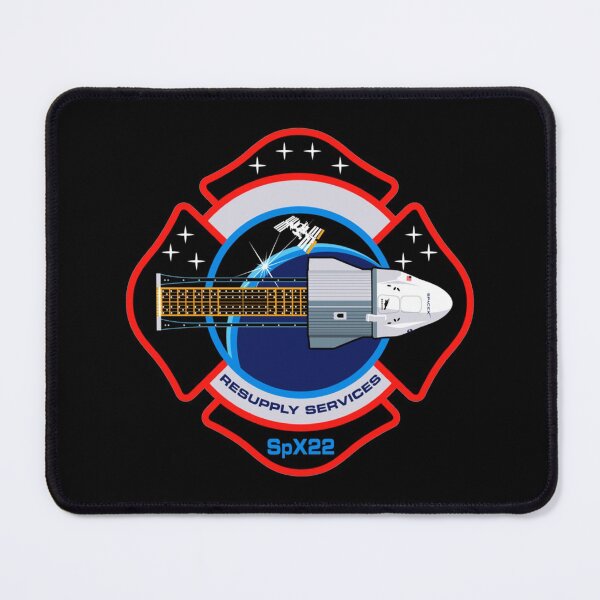Item preview, SpaceX CRS-22 mission patch designed and sold by trendistudio.