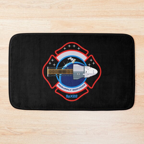 Item preview, SpaceX CRS-22 mission patch designed and sold by trendistudio.