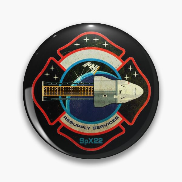 Item preview, SpaceX CRS-22 mission patch - vintage look  designed and sold by trendistudio.