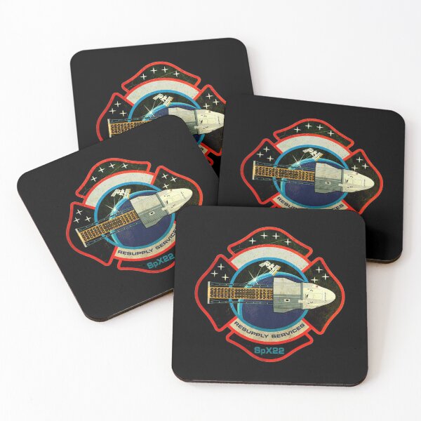 Item preview, SpaceX CRS-22 mission patch - vintage look  designed and sold by trendistudio.