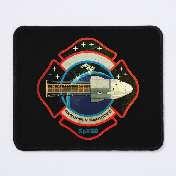 Item preview, SpaceX CRS-22 mission patch - vintage look  designed and sold by trendistudio.