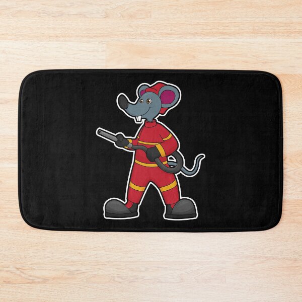 Item preview, Mouse as Firefighter with Hose designed and sold by Snabdesign84.