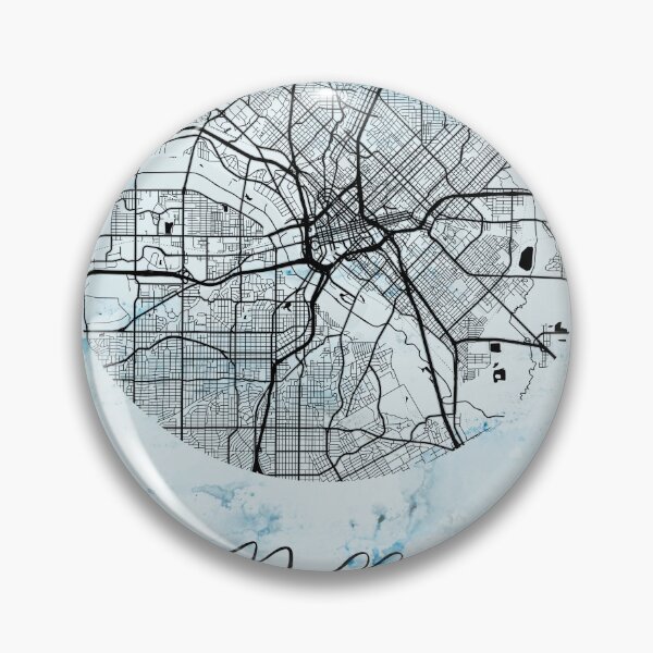 Item preview, Dallas - United States Alpha Watercolor Map designed and sold by WatercolorMap.