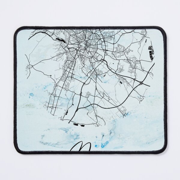 Item preview, Dijon - France Alpha Watercolor Map designed and sold by WatercolorMap.